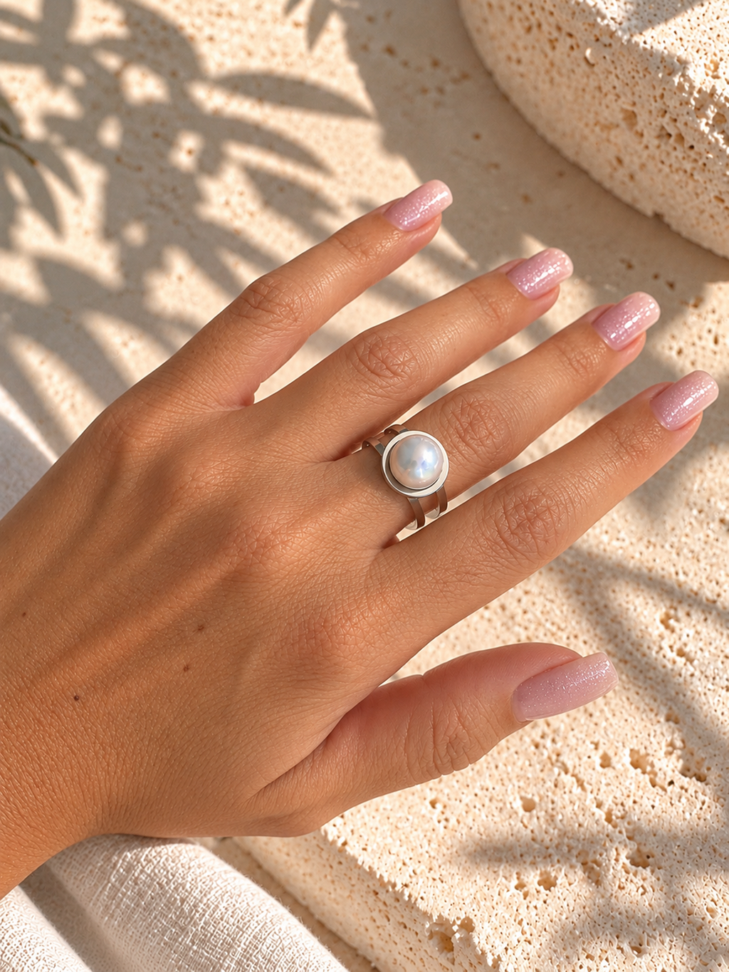 NOLA Pearl Ring