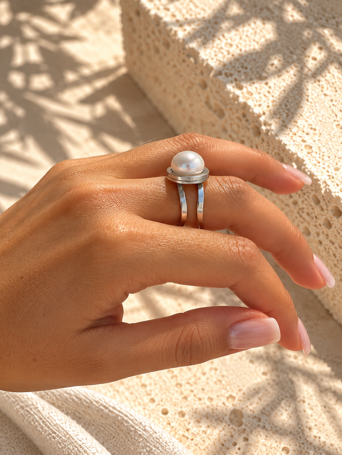 NOLA Pearl Ring