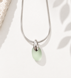 Mint Drop Necklace