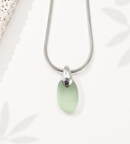Mint Drop Necklace