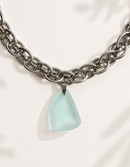 Lagoon Sea Glass Statement Necklace