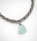 Lagoon Sea Glass Statement Necklace