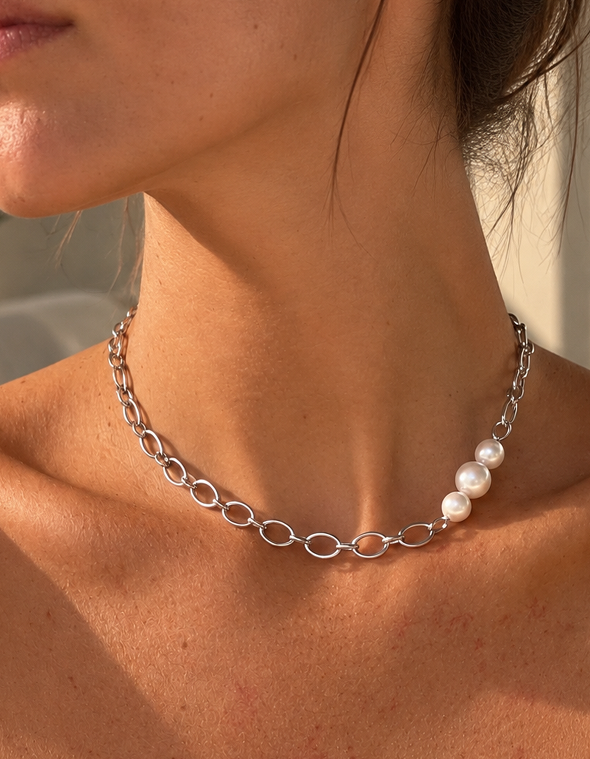 CALA Pearl Chain Necklace