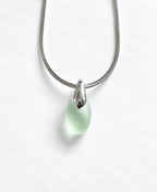 Mint Drop Necklace